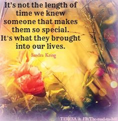 Rose special people quote via Road To Me on Facebook