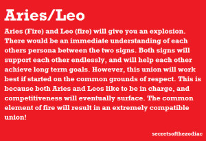 Tagged: compatibility aries leo zodiac astrology horoscopes zodiac ...