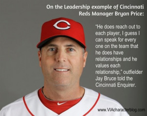 Tips On Leadership Learned From Cincinnati Reds