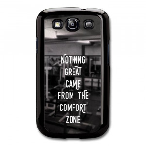Gym Motivational Quote on Black and White Stylish Fashion coque pour ...