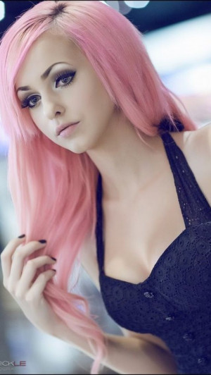 light pink curly hair indie scene style light pink light pink hair