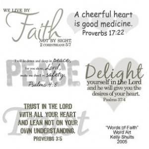 Cheerful Heart Is Good Medicine - Bible Quote