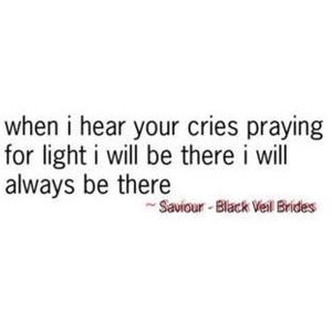 Black Veil Brides Saviour Lyrics