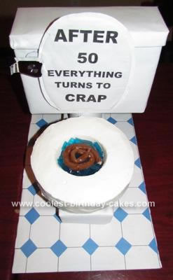 homemade 50th birthday toilet cake mother s day gifts gifts Mother’s ...