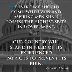 Samuel Adams quote, very apropos now.... God, please have mercy on our ...
