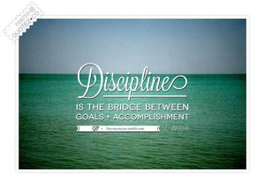 Disciplines quote