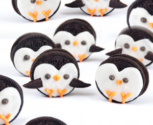 ... , Elizabeth Birthday, Kawaii Cookies, Oreo Cookies, Penguins Cookies