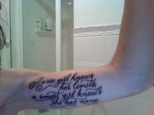 Marilyn Monroe Quotes A Wise Girl Tattoos