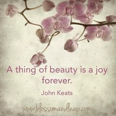 ... ?ref=tn_tnmn A thing of beauty is a joy forever | John Keats | Quote