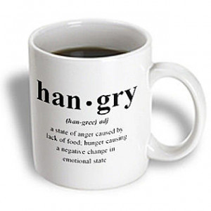 -- EvaDane - Funny Quotes - Hangry a state of anger caused by lack ...