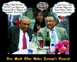 Re: Is Hailemariam Desalgn a mute?
