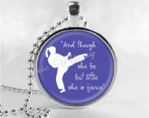 Karate Girl Quotes Karate Girl Necklace