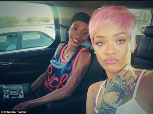 Stealing Nicki Minaj's style: Rihanna joked that she had been raiding ...