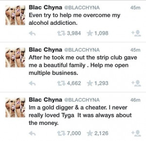 about that Blac Chyna and Tyga, Drake, Kylie Twitter Hack Drama ...