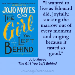 The Girl You Left Behind quotes