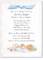 ... shower ideas begin with invitations for a beach bridal shower to set