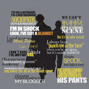 Sherlock Quotes - most amazing and best show ever! Thank you BBC!