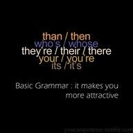 Grammar, Pets Peeves, Attraction Quotes, Pet Peeves, English Quotes ...