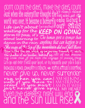 Relay For Life is a worldwide movement to end cancer. List of quotes ...