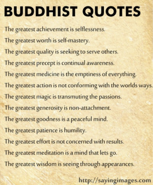 Buddhist Quotes