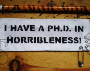 Dr Horrible quote punk patch