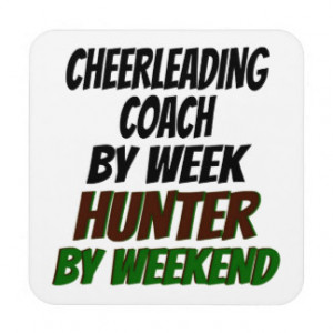 Cheerleading Coach Hunter Coasters