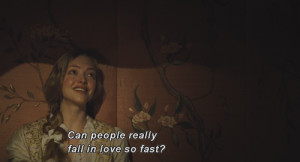 Can people really fall in love so fast?