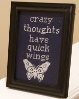 Crazy thoughts have quick wings