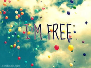 im free quotes colorful clouds cool life quote balloons floating