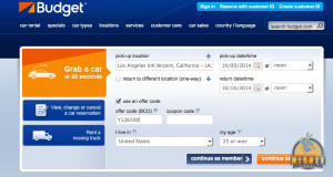 USAA car rental with Avis, Budget, Hertz using discount codes