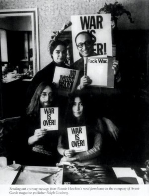 Imagine war is over! Happy 70th John Lennon!