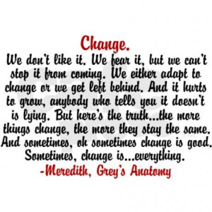 We either adapt to change or get left behind.