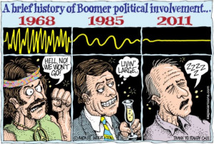 History of Boomer Political Involvement by Monet Wolverton, Cagle ...