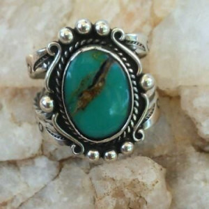 Fred Harvey Sterling Ring Upcycled from a Broken by Jadelsjewelry