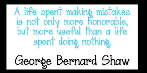 Quote Of The Week-Making Mistakes