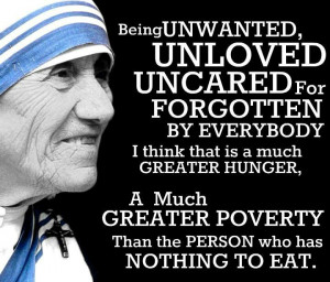 Mother Teresa Helping The Poor Quotes Mother Teresa Quotes