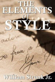 ... elements of style author william strunk jr the elements of style