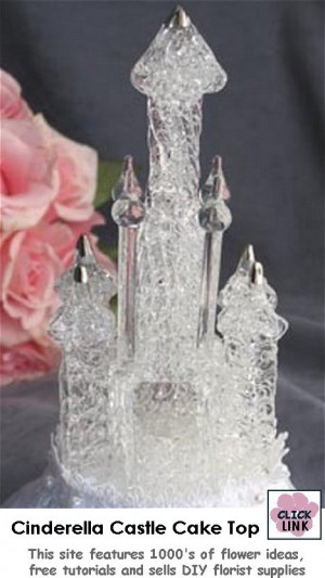 Castle Cake Toppers Glass