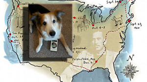 Map Of Steinbecks Travels With Charley