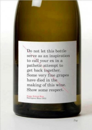 Not a wine drinker but this is funny
