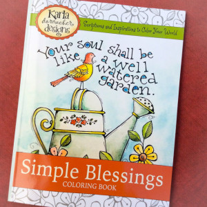 Simple Blessings Coloring Book with Bible Verses Christian Scripture ...