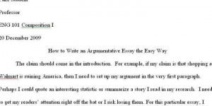 How to Write an Argumentative Essay Step by Step