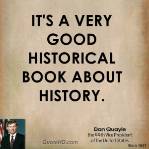 It's a very good historical book about history.