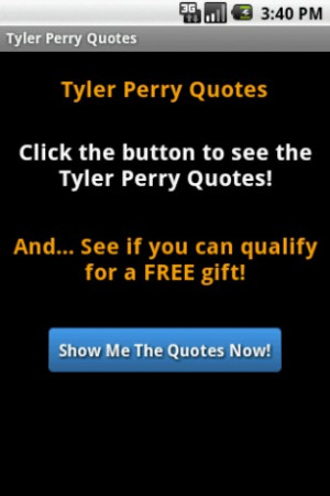 View bigger - Tyler Perry Quotes for Android screenshot