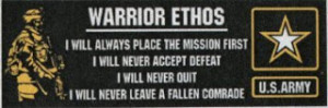 Warrior Ethos