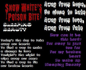 Sleeping Beauty - Snow White's Poison Bite