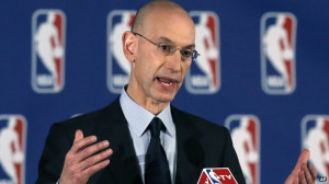 NBA Commissioner Adam Silver announces punishment for Los Angeles .