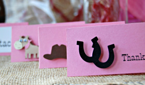 Re: cowgirl birthday party sayings