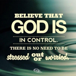 God is in control