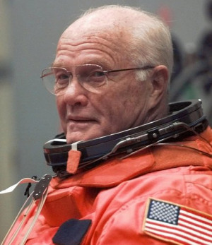 John Glenn On The Moon
